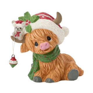 Precious Moments: Highland Cow Figurine sparkle-castle
