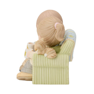 Precious Moments: Couple on Couch Figurine