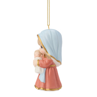 Precious Moments: Mary And Baby Jesus Hanging Ornament sparkle-castle