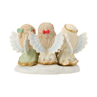 Precious Moments: Limited Edition Angels Holding Lit HOPE Sign Figurine sparkle-castle