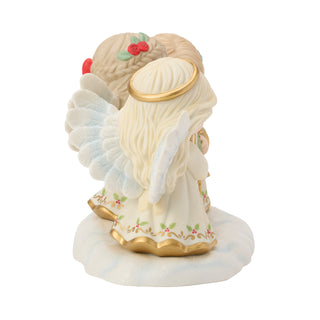 Precious Moments: Limited Edition Angels Holding Lit HOPE Sign Figurine sparkle-castle