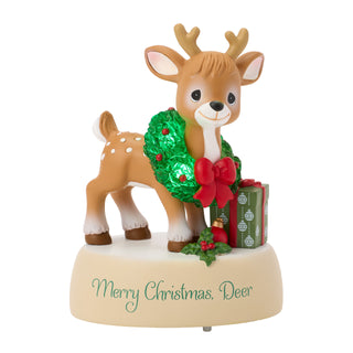 Precious Moments: Christmas Deer LED Figurine sparkle-castle