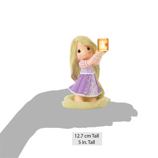 Precious Moments Disney: Rapunzel with Lantern Figurine sparkle-castle