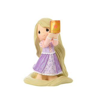 Precious Moments Disney: Rapunzel with Lantern Figurine sparkle-castle