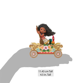 Precious Moments Disney: Birthday Parade Moana Age 16 Figurine sparkle-castle