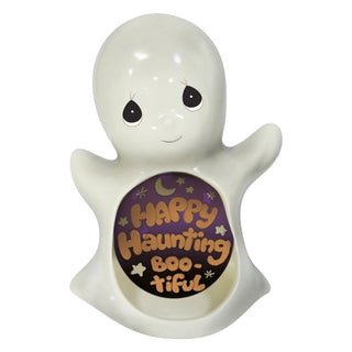Precious Moments: Halloween Ghost Candy Dish sparkle-castle