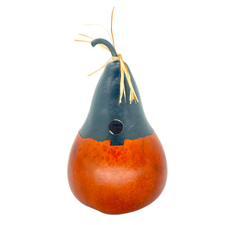 Meadowbrooke Gourds: Black Jack Jack-O-Lantern Figurine sparkle-castle