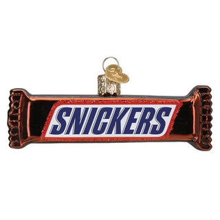 Old World Christmas Snickers Hanging Ornament sparkle-castle