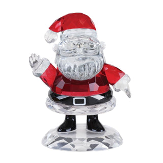 Old World Christmas Rudolph Collection: Santa Claus Crystal Figurine
