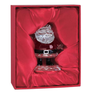 Old World Christmas Rudolph Collection: Santa Claus Crystal Figurine