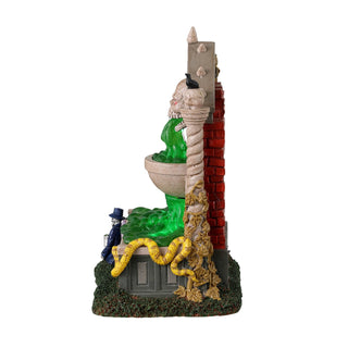 Lemax Spooky Town Halloween Village Accessory: Grime And Slime Spring sparkle-castle