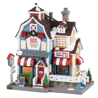 Lemax Harvest Crossing Village: Aunt May's Pancake House sparkle-castle