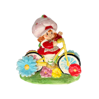 Blue Sky Clayworks: Strawberry Shortcake Pedal Push Figurine sparkle-castle