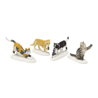Department 56 Village Supply: Stray Cat Strut Village General Accessory