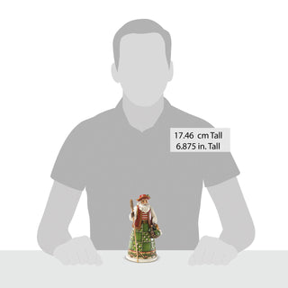 Jim Shore Heartwood Creek: Italian Santa Figurine sparkle-castle