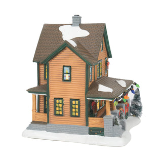Department 56 A Christmas Story Village: Ralphie's House sparkle-castle