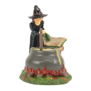 Department 56 Snow Village Halloween: Fire Burn & Cauldron Bubble Village Figures