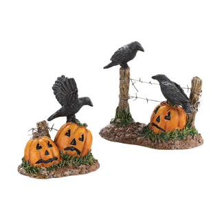 Department 56 Village Supply: Halloween Ravens Village General Accessory