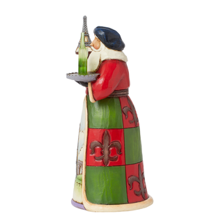 Jim Shore Heartwood Creek: French Santa Figurine sparkle-castle