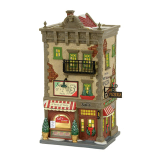 Department 56 Christmas In The City Village: Sal's Pizza & Pasta sparkle-castle
