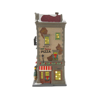 Department 56 Christmas In The City Village: Sal's Pizza & Pasta sparkle-castle