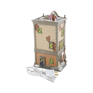 Department 56 Christmas In The City Village: Sal's Pizza & Pasta sparkle-castle