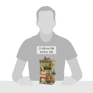 Department 56 Christmas in the City Village: Sal's Pizza & Pasta sparkle-castle