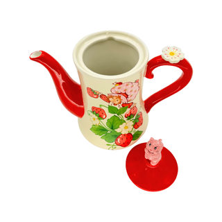 Blue Sky Clayworks: Berry Best Brew Teapot sparkle-castle