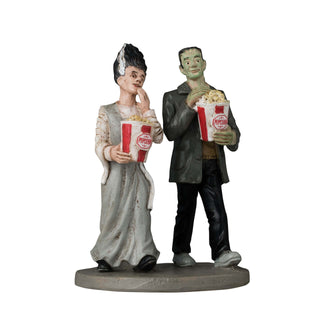 Lemax Spooky Town Halloween Village Accessory: Monster Date Night sparkle-castle