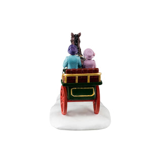 Lemax Caddington Village Accessory: Winter Carriage Ride sparkle-castle