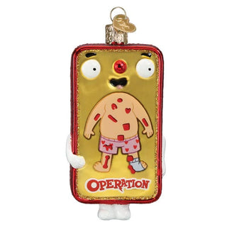 Old World Christmas Operation Ornament sparkle-castle