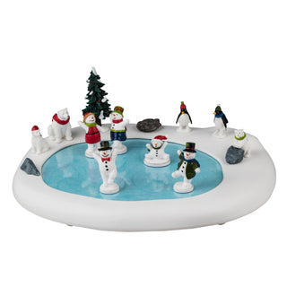 Lemax Vail Village Accessory: Secret Snowman Ball sparkle-castle