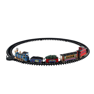 Lemax Caddington Village Accessory: Caddington Regional Railroad sparkle-castle