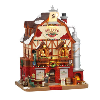 Lemax Caddington Village: Smitty's Brewery sparkle-castle
