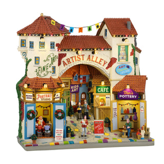Lemax Caddington Village: Artist Alley sparkle-castle