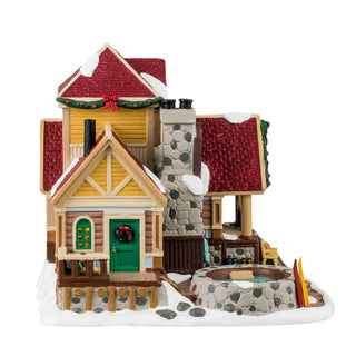 Lemax Vail Village: Sunny Springs Lodge sparkle-castle