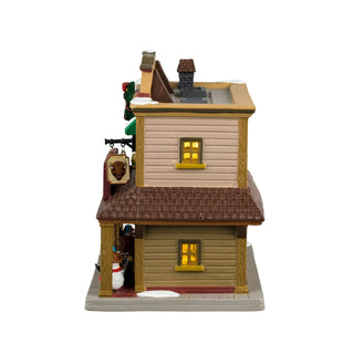Lemax Vail Village: Brown Buffalo Trading Post sparkle-castle