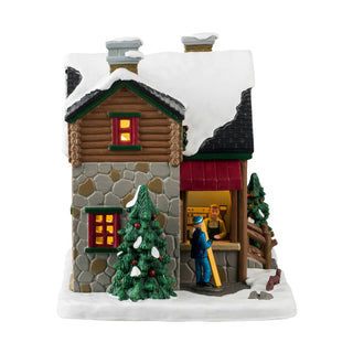 Lemax Vail Village: Winter's Haven Café sparkle-castle