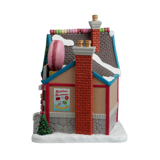 Lemax Caddington Village: Madeline's Macarons sparkle-castle