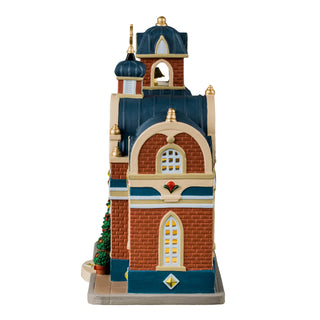 Lemax Caddington Village: Spirit Of Joy Community Church sparkle-castle