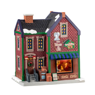 Lemax Caddington Village: The Tobacco & Gift Emporium sparkle-castle
