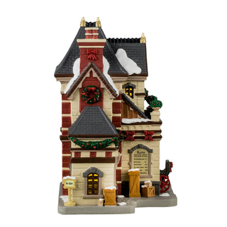 Lemax Caddington Village: Crane's Carriages sparkle-castle