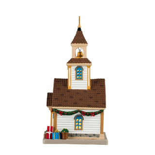 Lemax Caddington Village: The New Village Church sparkle-castle