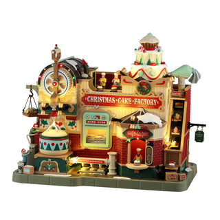Lemax Caddington Village: Christmas Cake Factory sparkle-castle