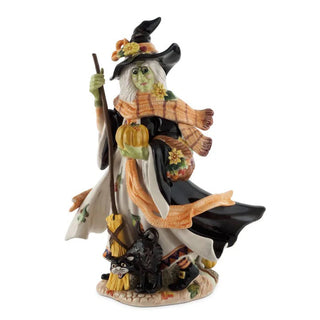 Fitz & Floyd Halloween: Harvest Witch Figurine