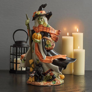 Fitz & Floyd Halloween: Harvest Witch Figurine