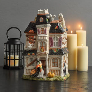 Fitz & Floyd Halloween: Haunted House Cookie Jar