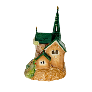 Blue Sky Clayworks: St. Patrick's Cathedral of the Blessed Trinity Candle House sparkle-castle