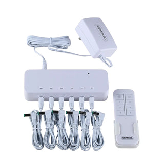 Lemax General Products Village Accessory: Multi Village Control Box 4.5V Type-L, White sparkle-castle