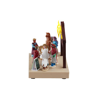 Lemax General Products Village Accessory: Nativity Play sparkle-castle